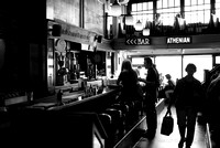 Pike Place Market in B & W